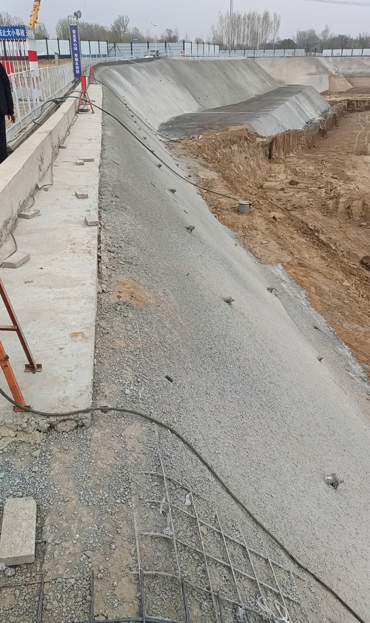 临汾乡宁县挂网喷浆